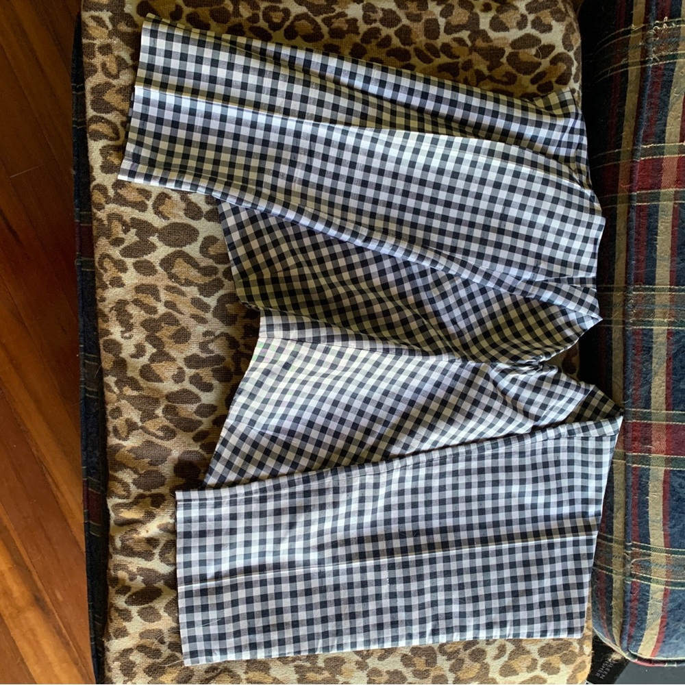 RALPH Ralph Lauren vintage retro pant gingham print trousers size 12 - Picture 5 of 11